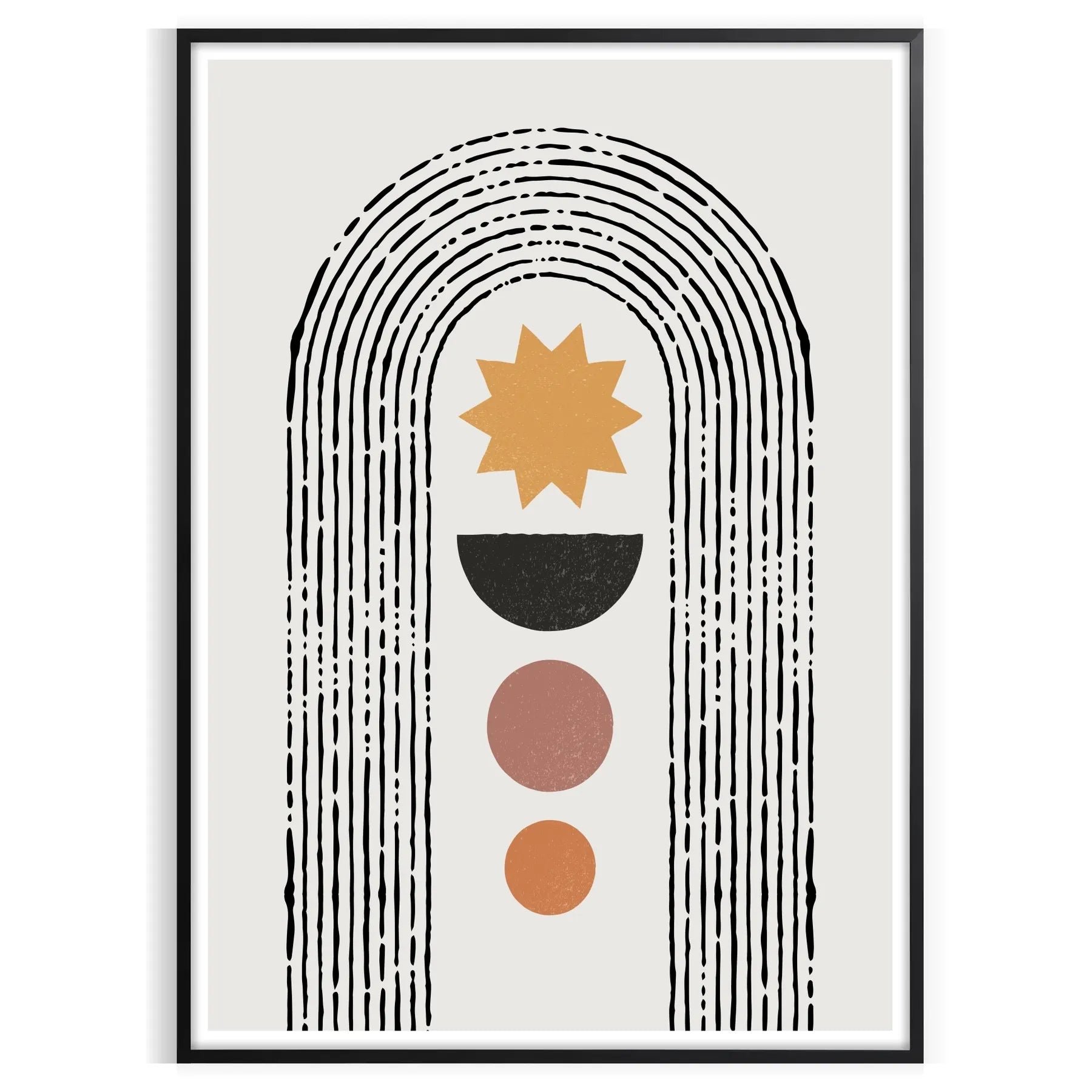 space Boho Abstract Art 10 poster stunning chic wall piece touch elegance room print ideal gift lovers perfect artwork decor