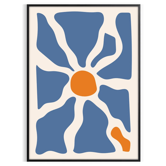 space Colorful Boho Wall Art poster Abstract 18 unique gift focal point vibrant artwork bohemian touch sizes A4 cm A0 décor today