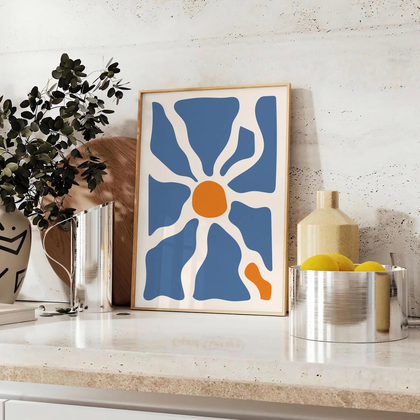 space Colorful Boho Wall Art poster Abstract 18 unique gift focal point vibrant artwork bohemian touch sizes A4 cm A0 décor today