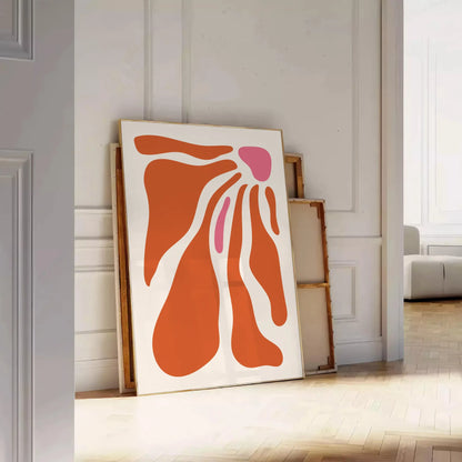 space Framed Boho Wall Art Poster captivating Abstract 19 design stunning home décor piece unique gift artwork vibrant creativity room