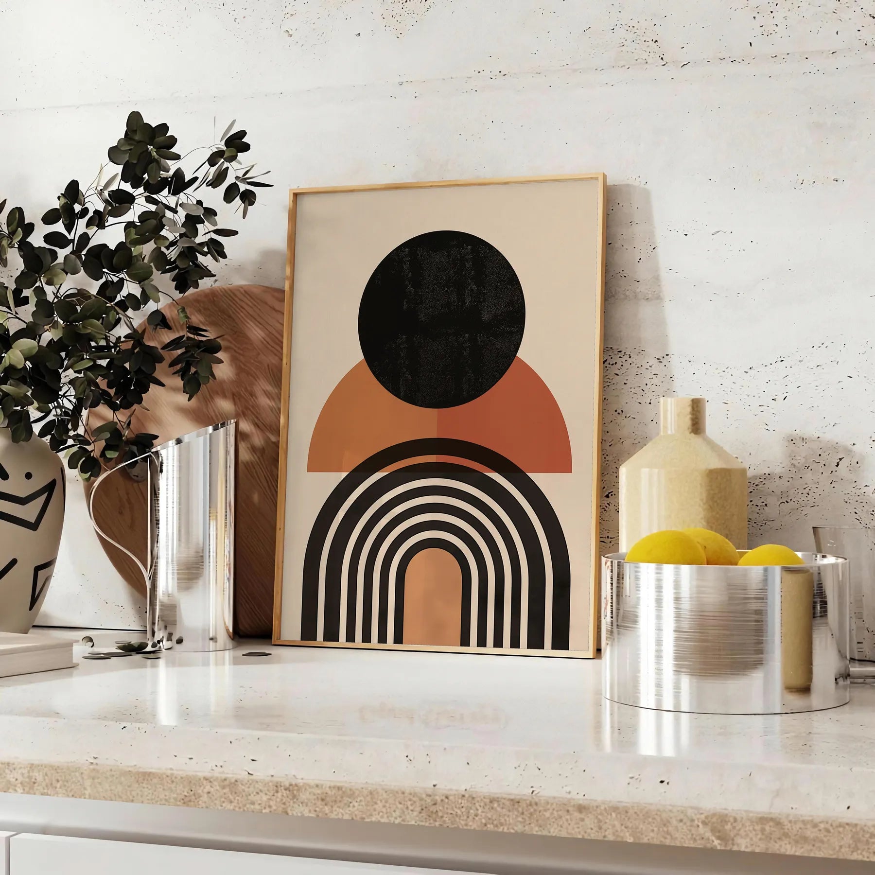 space Boho Chic Wall Art unique essence Abstract 27 captivating poster touch modern elegance room gift personal treat